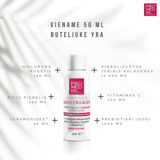 Premium Skin Collagen: 30 dienų kursas
