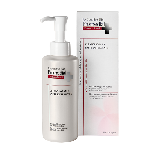 Promedial Cleansing Milk – švelnus valomasis pienelis jautriai odai, produkto pakuotė